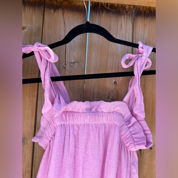 Pink bow dress - Picture 5 of 7